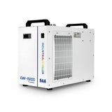 US Stock S&A CW-5200DH Industrial Water Chiller AC 1P 110V 60Hz 0.93HP 6L for 60W-150W CO2 Laser Engraving & Cutting Machines POVOKICI