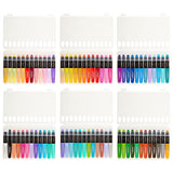 KINGART 580-72 GEL STICK Set, Artist Pigment Crayons, 72 Unique Colors, Water Soluble, Creamy, and Odorless, Use on Paper, Wood, Canvas and more KINGART