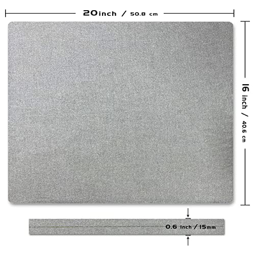 Heat Press Mat 16" x 20" for Easypress Both Sides Applicable - Mat for Heat Press Machines and HTV and Iron On Projects ReArt