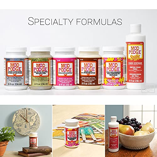 Mod Podge Puzzle Saver (8-Ounce), CS15068, White Mod Podge