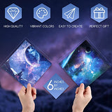 150 Sheets Double Sided Origami Paper Kit 6 x 6 Inch Beautiful Sky Scrapbook Paper Galaxy Outer Space Star Pattern Paper Easy Folding for Arts Crafts Chinco
