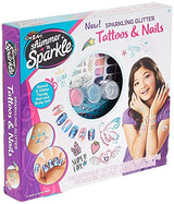 Cra-Z-Art Shimmer 'N Sparkle Glitter Nails & Body Tattoos Cra-Z-Art