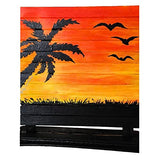 8 Inch 50PCS Popsicle Sticks for Crafts, Jumbo Craft Sticks Wooden Paint Stick for Arts & Craft Projects & DIY Projects & Ice Cream, Waxing, Mixing CR CHRWLIN