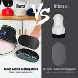 Goodcrafter Hat Press 6.3"x3.3" Hat Heat Press Machine for Caps,Curved,Ceramic-Coated Heat Plate, Easy Temperature Control with Safety Base & Goodcrafter