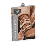 Craft Crush Bracelet Box: Blush - Makes 8 Beautiful Bracelets - Ages 13+ & — Bracelet Box: Gold — Jewelry Craft Kit — Makes 8 Amazing Bracelets — for Craft Crush