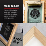 Speedball 2-Pack 110 Monofilament Screen Printing Frame, 10 x 14 Inch Speedball