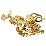 3D Wooden Puzzles Laser Engraving DIY Safe Assembly Constructor Kit Toy for Teens and Adults (Fighter) Wewinn