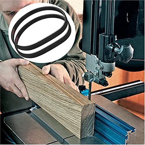 119214000 BandSaw Drive Belt for Craftsman 10 Inch Band Saw 1/3 HP Motor 1-JL22020003 119.214000 124.214000 351.214000 (Ribbed Belt) - 2 Pack RO6G