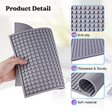 LET'S RESIN Resin Collector Mat, Easy Clean & Silicone Heat Resistant Mats 14.5'' x 9.4'', Non-Slip Multipurpose Thick Silicone Mats for Resin Molds, LET'S RESIN