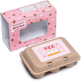 Sportsvoutdoors 6PCS Egg Kitchen Toys, Wooden Toy Food, Kids Play Food Cooking DIY Kitchen Pretend Play Food Set, Easter Eggs sportsvoutdoors