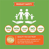 Jumbo Nuts and Bolts For Toddlers - Fine Motor Skills Rainbow Matching Game Montessori Toys For Toddlers & Toddler Games | 12 pc Occupational Therapy KIDS KORNER