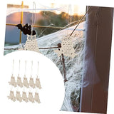 NOLITOY 1 Set Owl Wood Chips Decor DIY Wood Craft Owl Wood Slices DIY Wood Boards Halloween Adorn Unfinished Wood Slices Halloween Cutouts DIY Wood NOLITOY