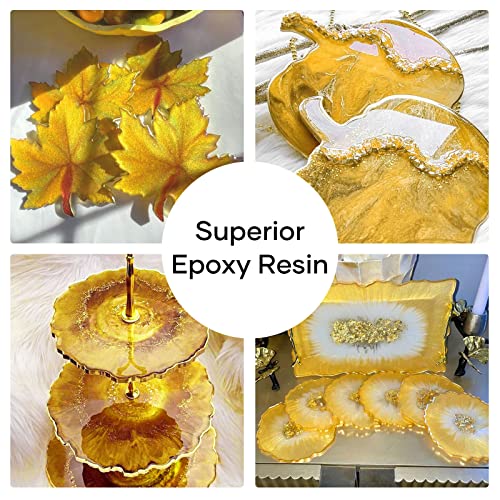 HTVRONT Gold Mica Powder for Epoxy Resin - 1.76 oz/50g Mica Pigment Powder, Natural Mica Powder for Soap Making, Resin, Candle Making, Bath Bomb, HTVRONT