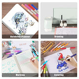 REALIKE Dual Tip Pens for Cricut Maker 3/Maker/Explore 3/Air 2/Air, Dual Tip Marker Pens Set of 24 Pack Fine Point Pen Writing Drawing Accessories REALIKE