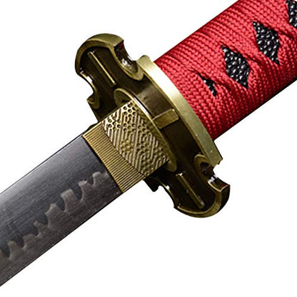 Sword fort Handmade Katana Cosplay Anime Swords, Roronoa Zoro Sword, Kitetsu - WoodArtSupply