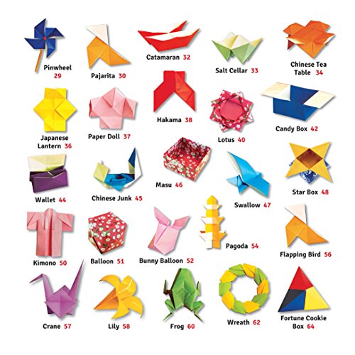 Classic Origami for Beginners Kit: 45 Easy-to-Fold Paper Models: Full-color instruction book; 98 sheets of Folding Paper: Everything you need is in Tuttle Publishing
