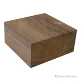 Pack of 2 Beautiful Walnut Bowl Blanks for Turning, Suitable Carving/Whittling Block (6" x 6" x 2") Exotic Wood Zone