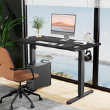 SMUG Standing Desk, Adjustable Height Electric Sit Stand Up Down Computer Table, 48x24 Inch Ergonomic Rising Desks for Work Office Home, Modern SMUG