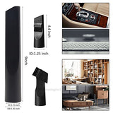 9 Pcs Vacuum Attachments Fit for Shop Vac Accessories 1 1/4" - 3 Pcs Vacuum Extension Wand, 1 1/4 inch (32 mm) & 1 3/8 inch (35 mm) Vacuum Hose GIB cleaningtool