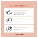 South Shore Vito Bookcase Headboard, Queen, Pure White South Shore