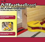 Milescraft 1407 D/T Feather Board – Universal Dual or Tandem Feather Boards for Woodworking on Table Saws, Router Tables and Band Saws Milescraft