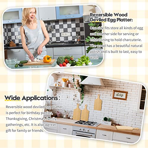 12 Pcs Thicken Bamboo Cutting Board Bulk Personalized Wood Chopping Board Customized Laser Engraving Blanks Serving Board for Wedding Mother's Day Patelai