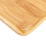 JOIKIT 4 PCS 16 Inch Bamboo Floating Shelves Wall Mounted, Bamboo Wall Shelf, Decorative Floating Shelf for Bedroom, Kitchen, Bathroom, Living Room JOIKIT