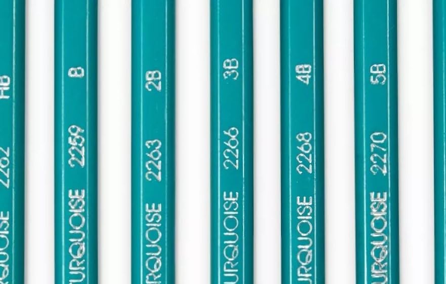 Prismacolor Premier Turquoise Graphite Sketching Pencils, Soft Leads, 12 Count Prismacolor
