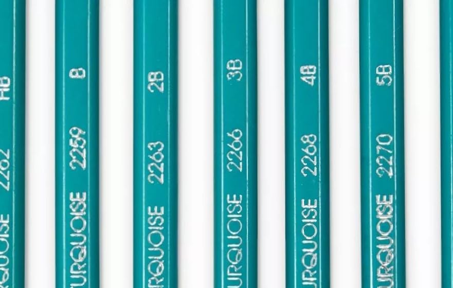 Prismacolor Premier Turquoise Graphite Sketching Pencils, Soft Leads, 12 Count - WoodArtSupply