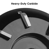 Wood Turbo Carving Disc (Curve) in 8 Teeth by KOWOOD KOWOOD