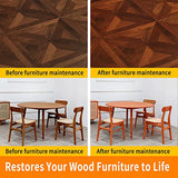 PIPIHUA Beeswax Furniture Wood Polish & Conditioner-Wood Seasoning Beeswax Oil for Wood Cleaner and Polish Furniture Restore A Finish, 16.93 Fl Oz PIPIHUA