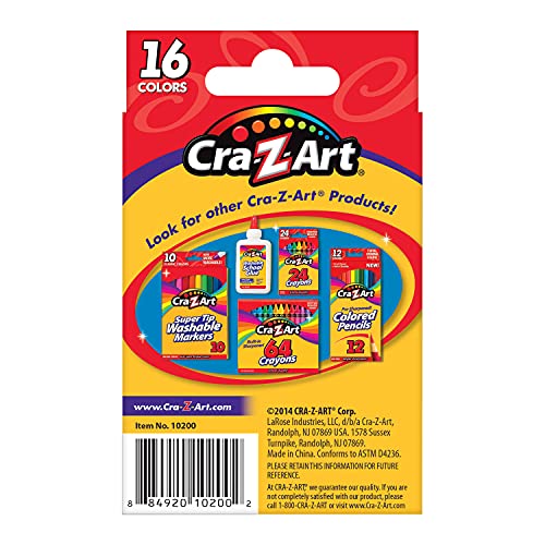Cra-Z-Art Crayons, 16 Count Cra-Z-Art