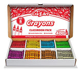 Cra-Z-art Crayon Bulk Class Pack 400ct 8 Assorted Colors Cra-Z-Art