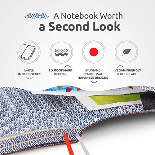 Soft Cover Large B5 Dotted Journal - Enjoy Bullet Journaling with a 7x10-inch, Non-Bleed Thick 120gsm Paper, Dot Journal in Orange, Japanese Edge ZenART Supplies