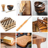 Full Size Professional Carbide Wood Turning Tools for Lathe Woodworking, 4 Pc. Set, Heavy Duty Rougher, Finishers, Detailer, and Replacement Cutting KUTR