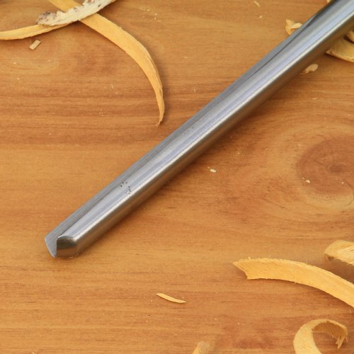 Hurricane Turning Tools, HTT-100, High Speed Steel, 3/8" Bowl Gouge (1/4" Flute) for Woodturning - WoodArtSupply