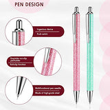 2 Pieces Weeding Pen Vinyl Pen Pin Weeding Tool Fine Point Weeding Tool Glitter Metal Vinyl Air Release or Car Puncturing Installation Retractable Epakh