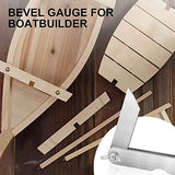 ALOEU Sliding T-Bevel Gauge Protractor 4 Inch Mini Bevels Angle Adjustable Carpenter Bevels Finder for Woodworking ALOEU
