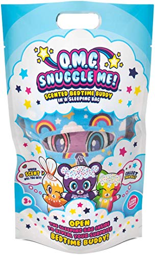 Scentco OMG Snuggle Me! Bedtime Buddies (Sleeping Bag Series), Scented Surprise Collectible 10 inch Plush Toys (Mystery Blind Bag) Scentco