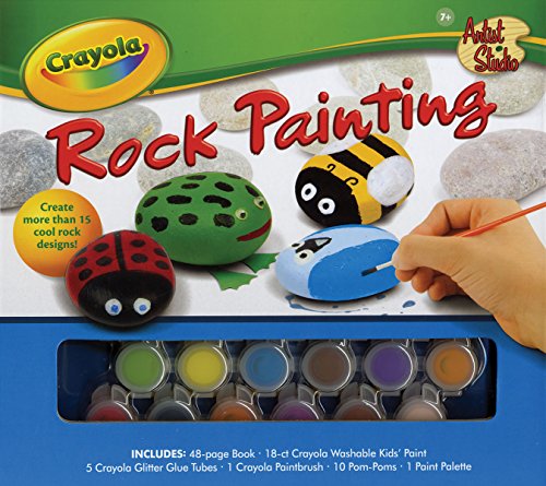 Crayola Artist Studio: Rock Painting - WoodArtSupply