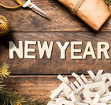 CMIOUEO 2" Wooden Letters - 170 Pcs Wood Alphabet Letters for Crafts Wood Letters Sign Decoration Unfinished Wood Letters for Painting/Wall ilauke