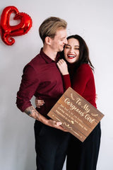 Gift for Her Anniversary Best Birthday Gifts for Girlfriend, Wine Tumbler Gift Set Wood Anniversary 5 Year Gift for Her Romantic, 1st Anniversary for BESZONE