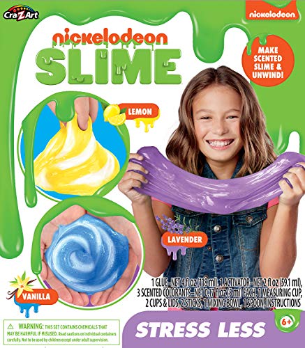 Cra-Z-Art Nickelodeon Stress Less Slime Box Kit Cra-Z-Art