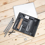 Royal & Langnickel Essentials(TM) Medium Charcoal Art Set W/Tin Royal & Langnickel