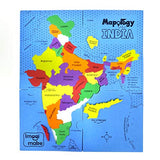 Imagimake Mapology India Map Puzzles - Geography for Kids - Learning & Educational Toys - Puzzles for Kids Ages 4-8 - Gift for 4, 5, 6, 7, 8 Year Old Imagimake