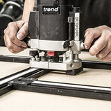Trend Adjustable Routing Jig Frame & Guide System for Creating Square and Rectangular Recesses, Slots, and Face Panel Molds with a Router, VARIJIG TREND