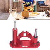 Adjustable Router Lift for Woodworking Universal Trimming Machine,Aluminum Under Lifting Table Router Base for Router Table Insert Base Plate with PerGar