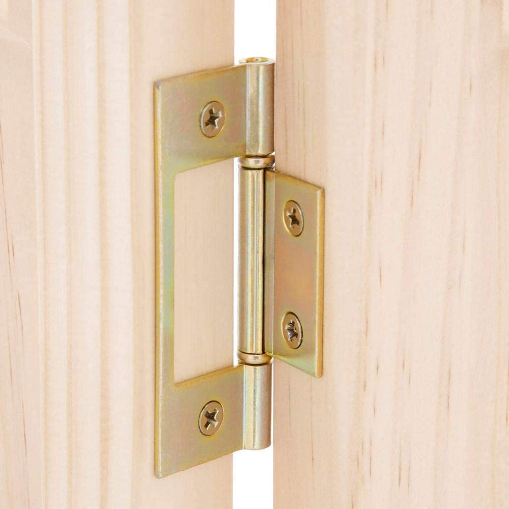 LTL Home Products 872530 Classic French Traditional Divided Glass French Bifold Intior Wood Door, 36" x 80" Unfinished Pine LTL Home Products