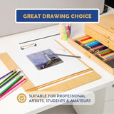 Falling in Art 13X17" & 23X26" Sketch Board Set, Drawing Tote Board for Artists with Sturdy Clip and Rubber Bands, Portable Art Clipboard for Falling in Art