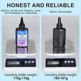 JDiction 400g UV Resin, New Formula Crystal Clear UV Resin Solar Cure Sunlight Activated Hard UV Resin Kit for Jewelry Making, Casting and Coating JDiction